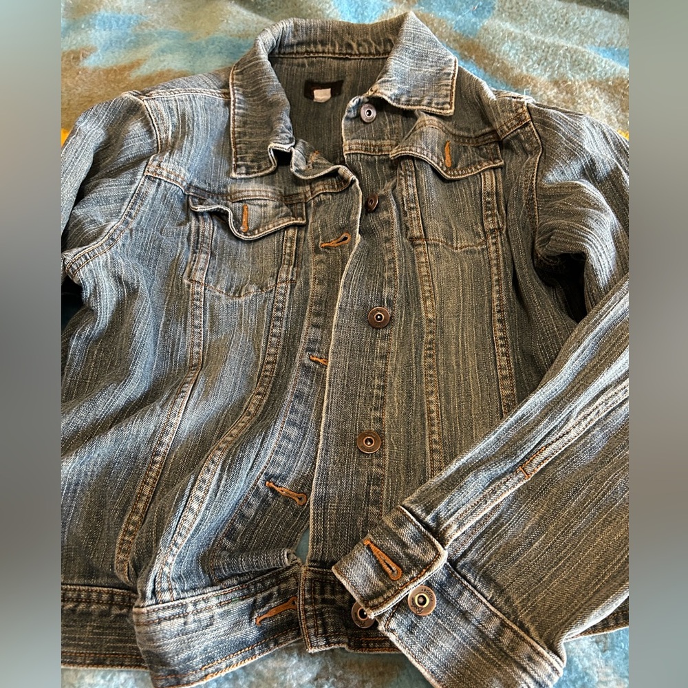 Vintage Riders Copper Collection Jean Jacket size Large - Picture 7 of 8